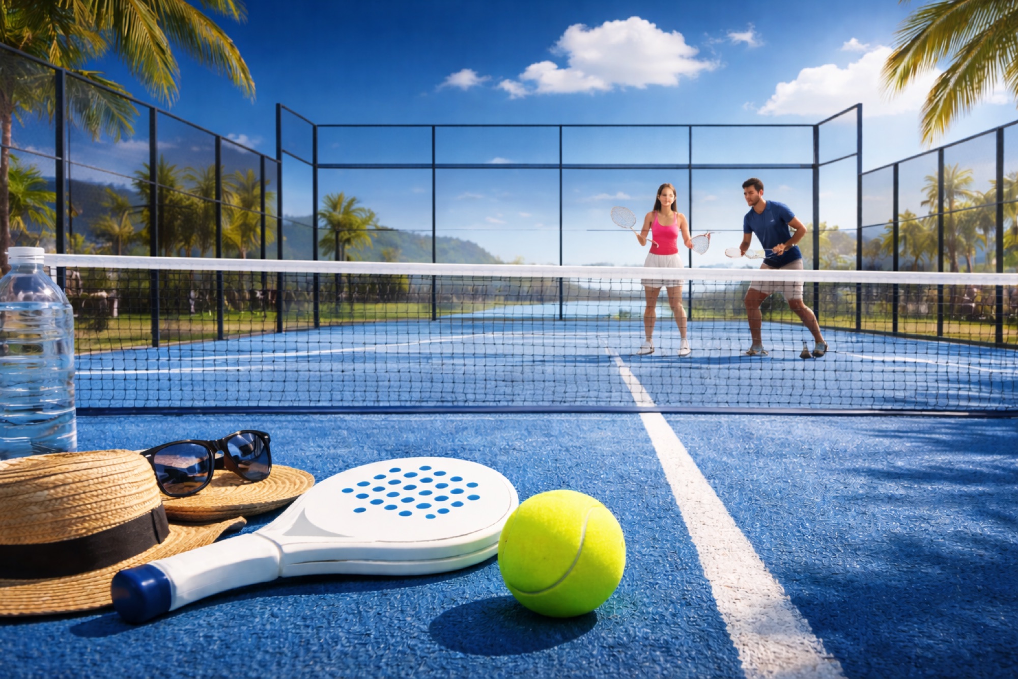 Padel player
