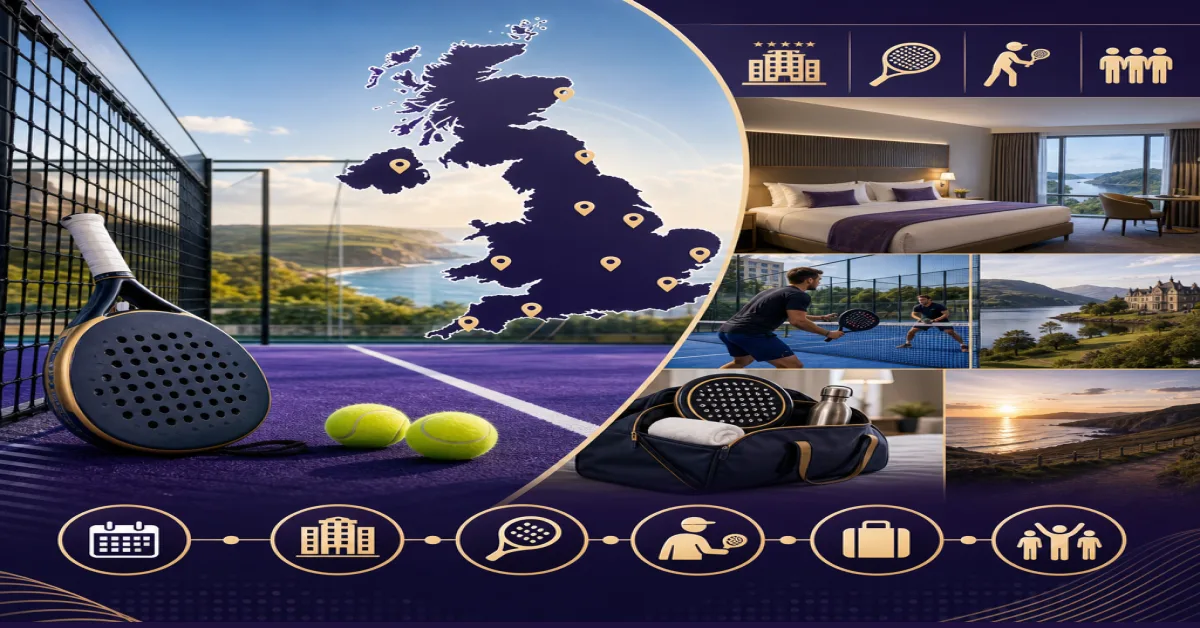 Padel Holiday Destinations in the UK