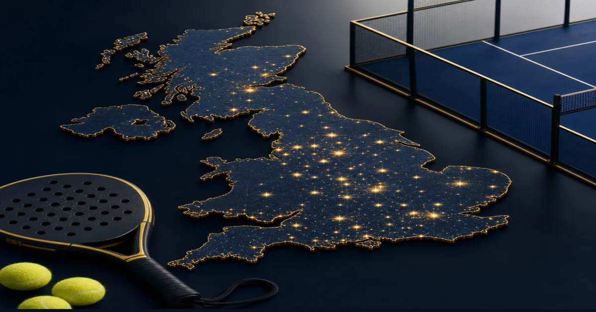 Padel Courts UK Map — Every Padel Court and Venue in the UK
